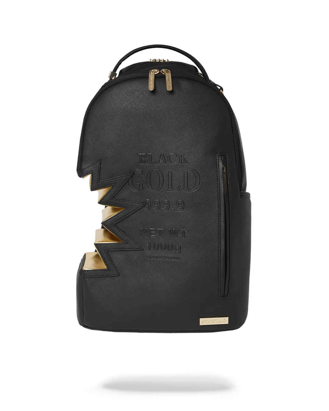 Sprayground Backpack Ai3 BLACK GOLD DLX BACKPACK Black