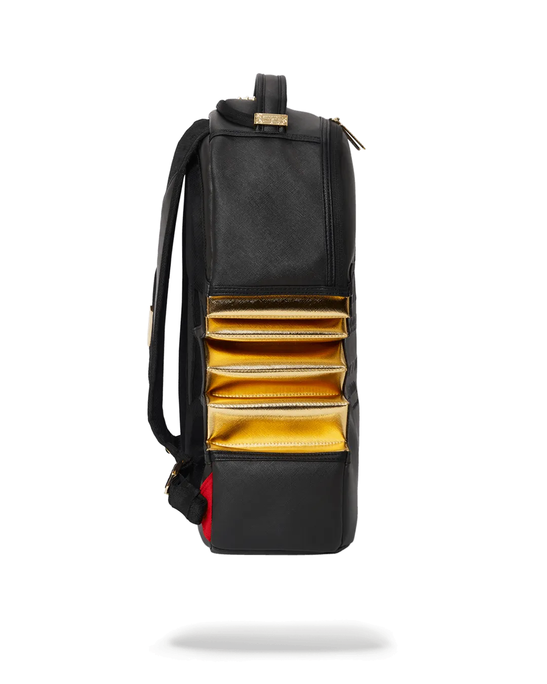 Sprayground Backpack Ai3 BLACK GOLD DLX BACKPACK Black