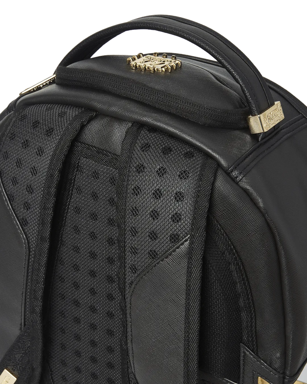 Sprayground Backpack Ai3 BLACK GOLD DLX BACKPACK Black