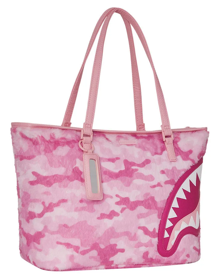 Sprayground Furrrocious In Pink Tote Bag