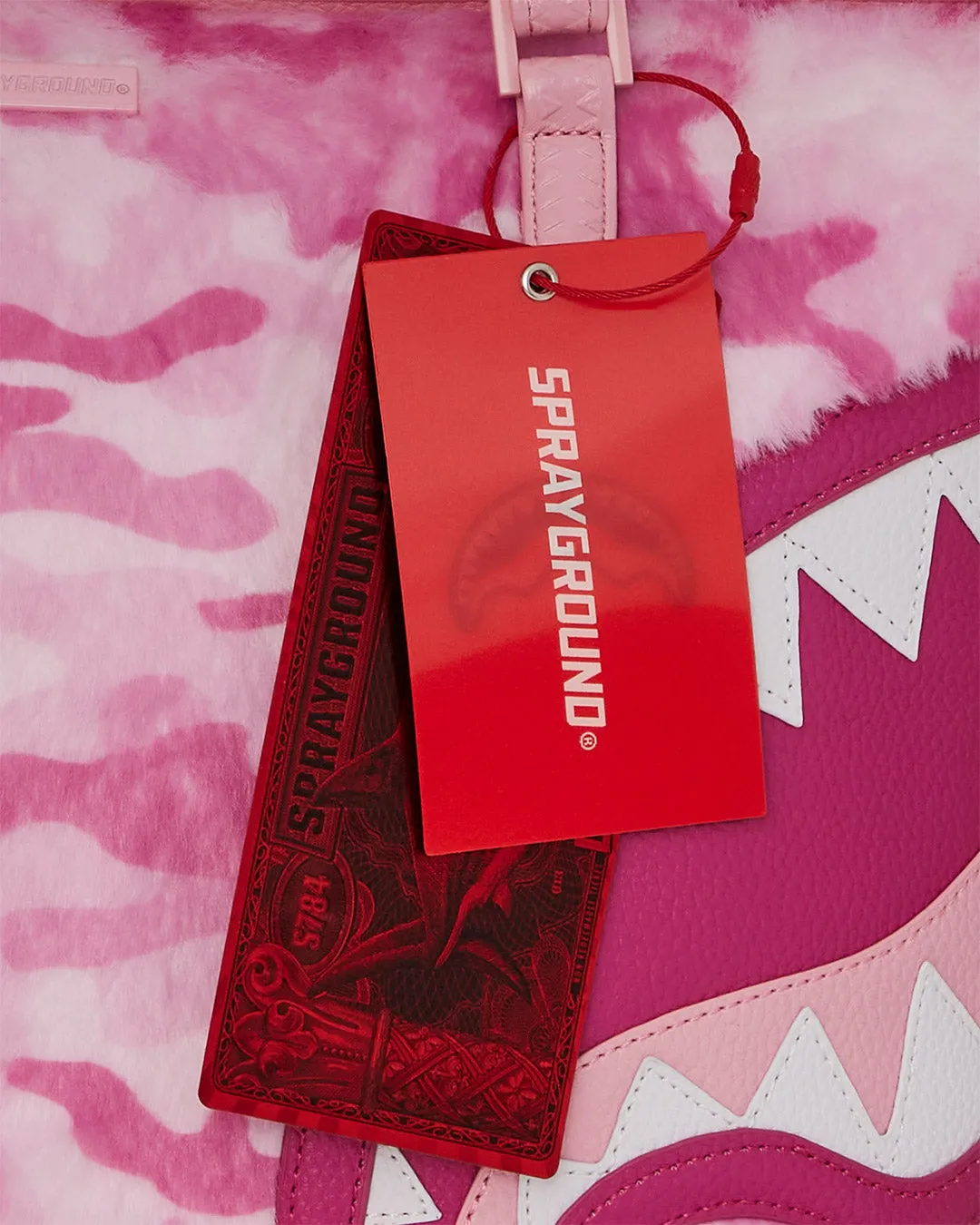 Sprayground Furrrocious In Pink Tote Bag