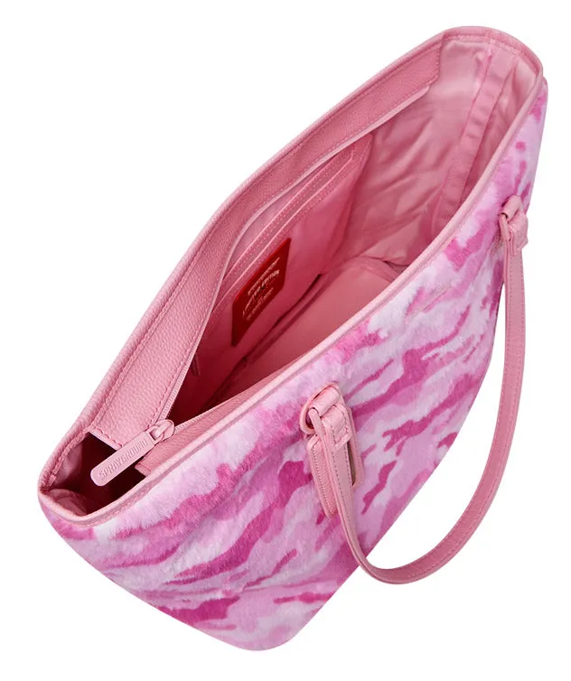 Sprayground Furrrocious In Pink Tote Bag