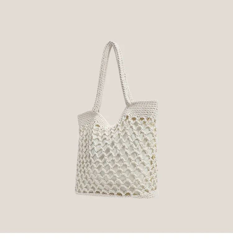 Straw Woven Tote Bag