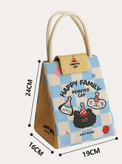 Thickened Insulated Lunch Box Tote Bag