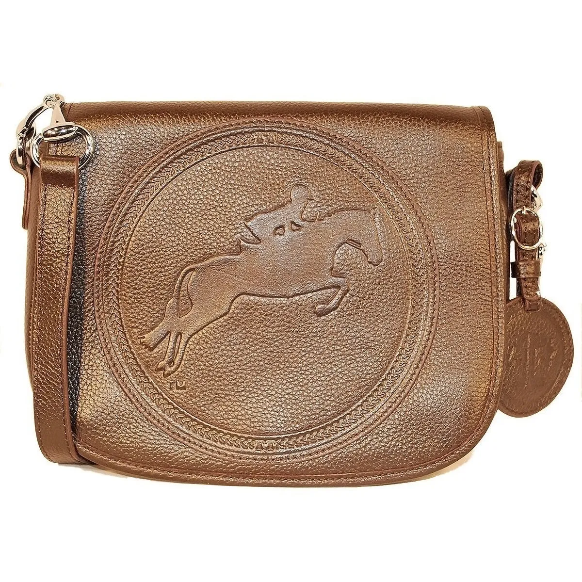 Tucker Tweed Equestrian Camden Crossbody Shoulder Bag