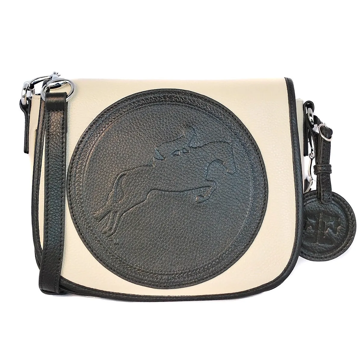 Tucker Tweed Equestrian Camden Crossbody Shoulder Bag