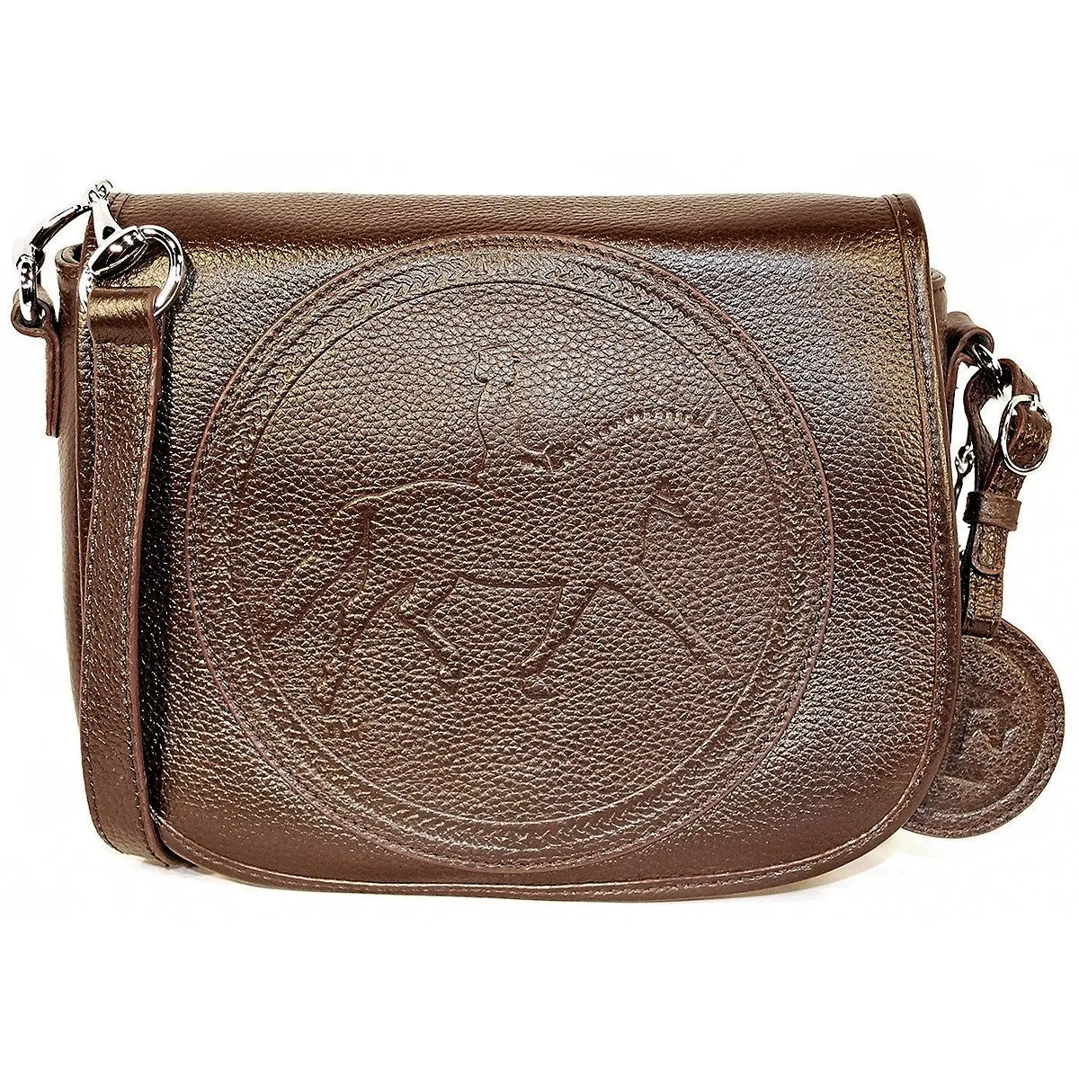 Tucker Tweed Equestrian Camden Crossbody Shoulder Bag