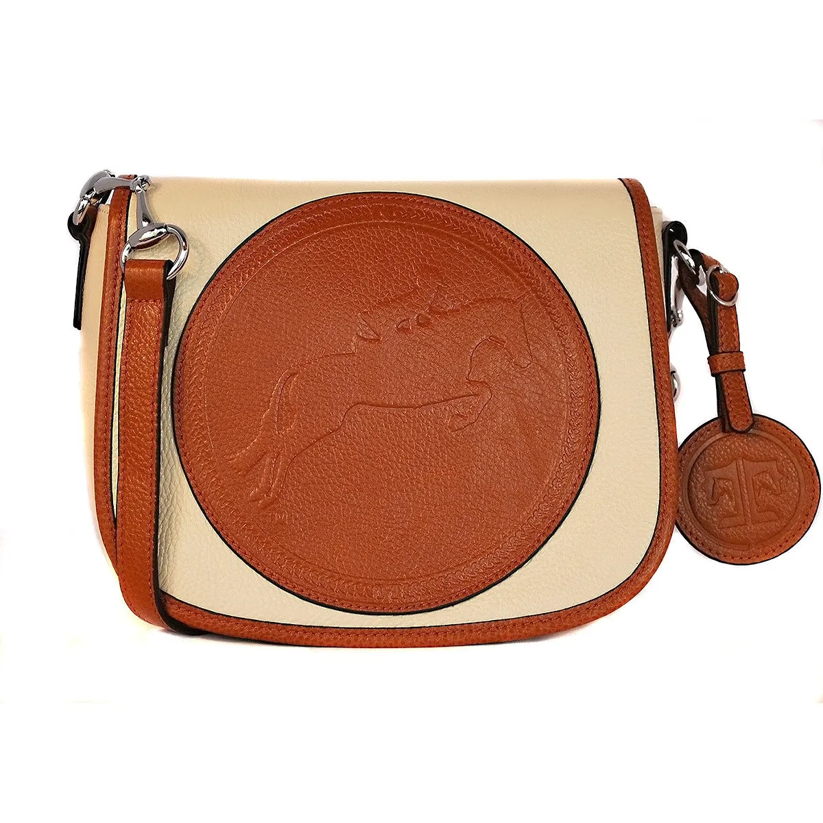 Tucker Tweed Equestrian Camden Crossbody Shoulder Bag