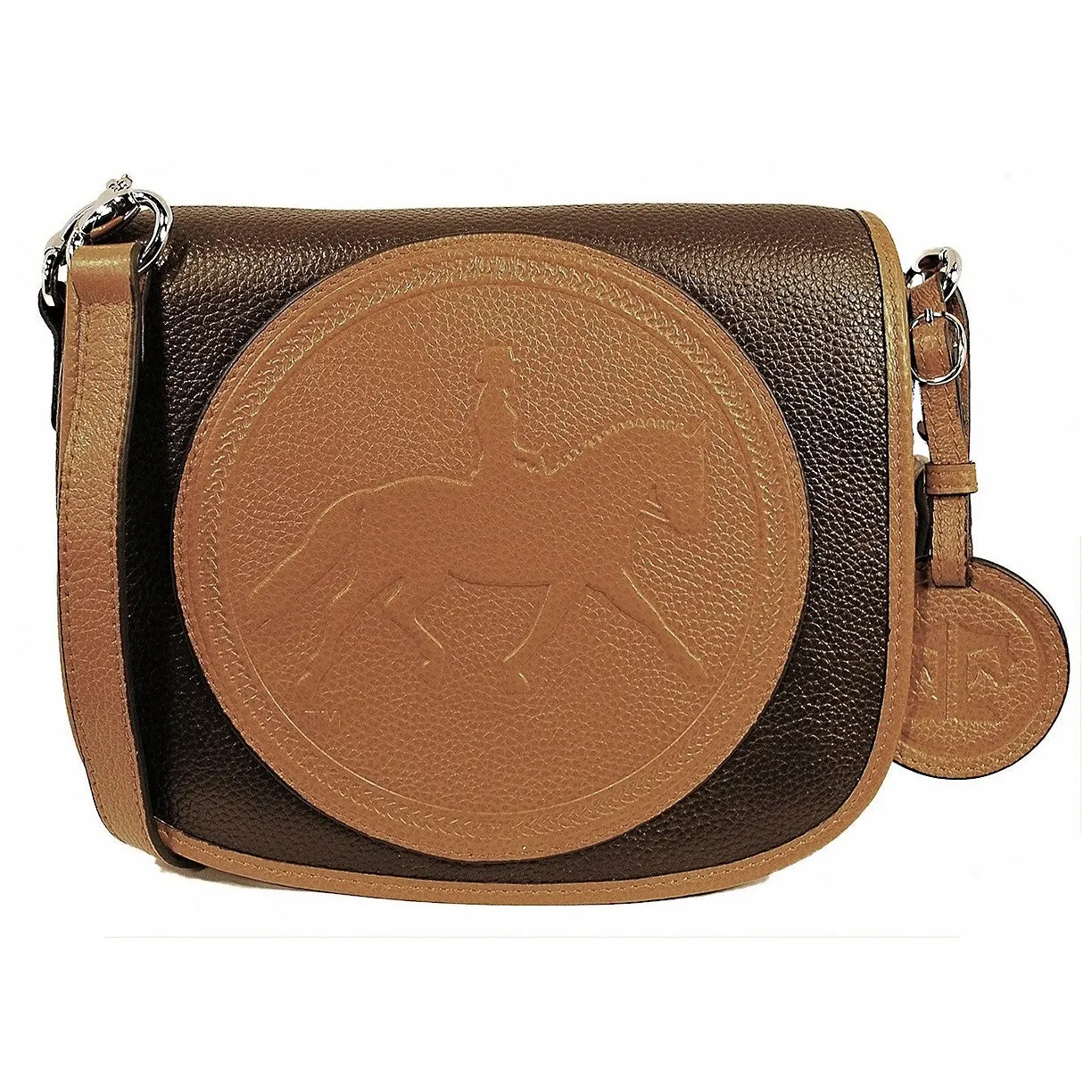 Tucker Tweed Equestrian Camden Crossbody Shoulder Bag