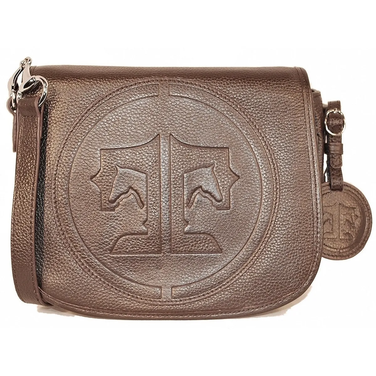 Tucker Tweed Equestrian Camden Crossbody Shoulder Bag