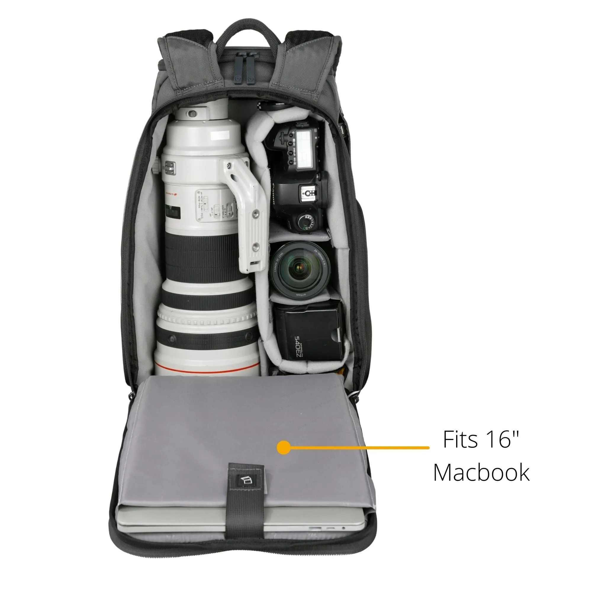 VEO ADAPTOR R48 BK 20 Litre Backpack with USB Port - Rear Access