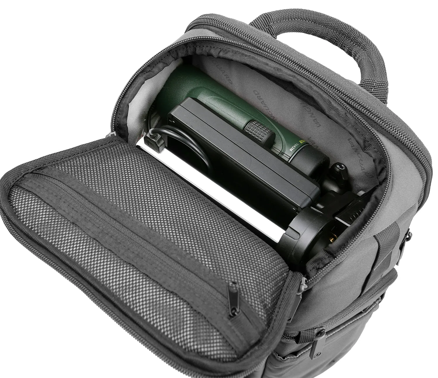 VEO Adaptor S46 Black Camera Backpack w/ USB Port - Side Access