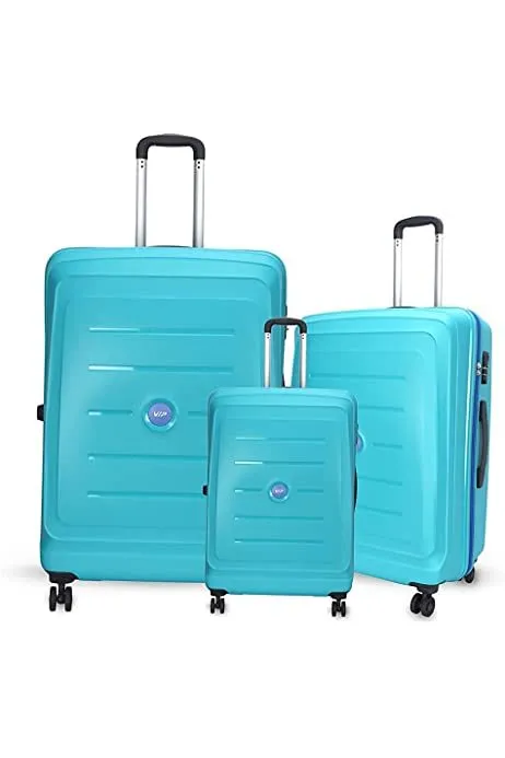 VIP MANAMA GOLD 8W 33x53x76cm Cabin Suitcase Large Blue