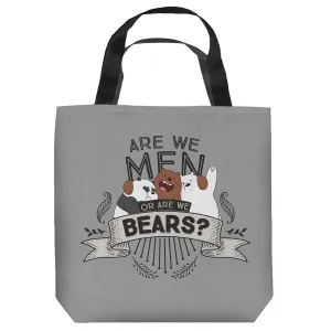 We Bare Bears Grizz Pan Pan Ice Bear Tote Bag