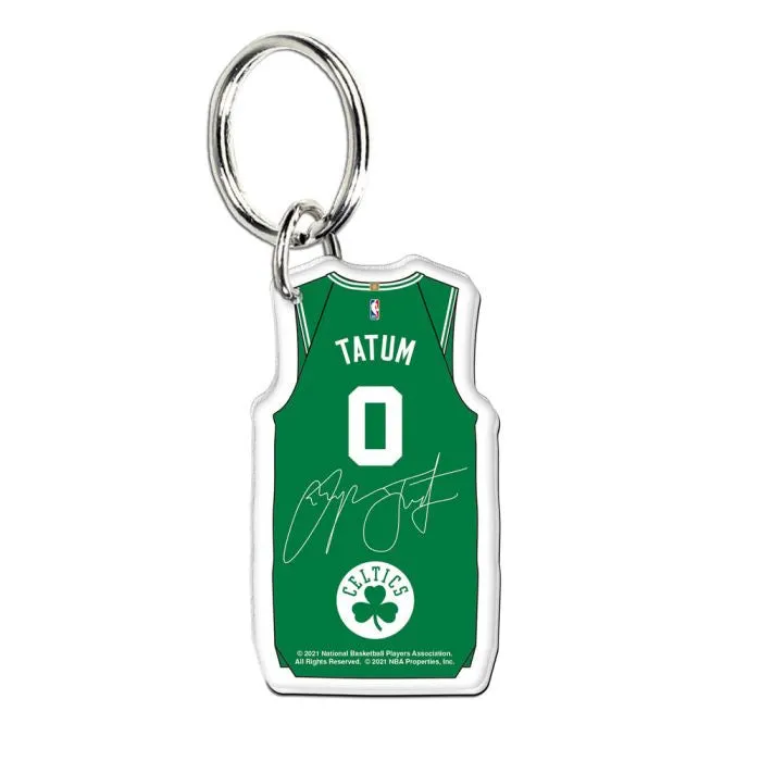 WINCRAFT NBA BOSTON CELTICS PREMIUM ACRYLIC KEY RING - JAYSON TATUM