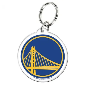 WINCRAFT NBA GOLDEN STATE WARRIORS PREMIUM ACRYLIC KEY RING