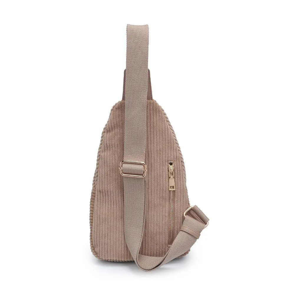 Zephyr - Corduroy Sling Backpack